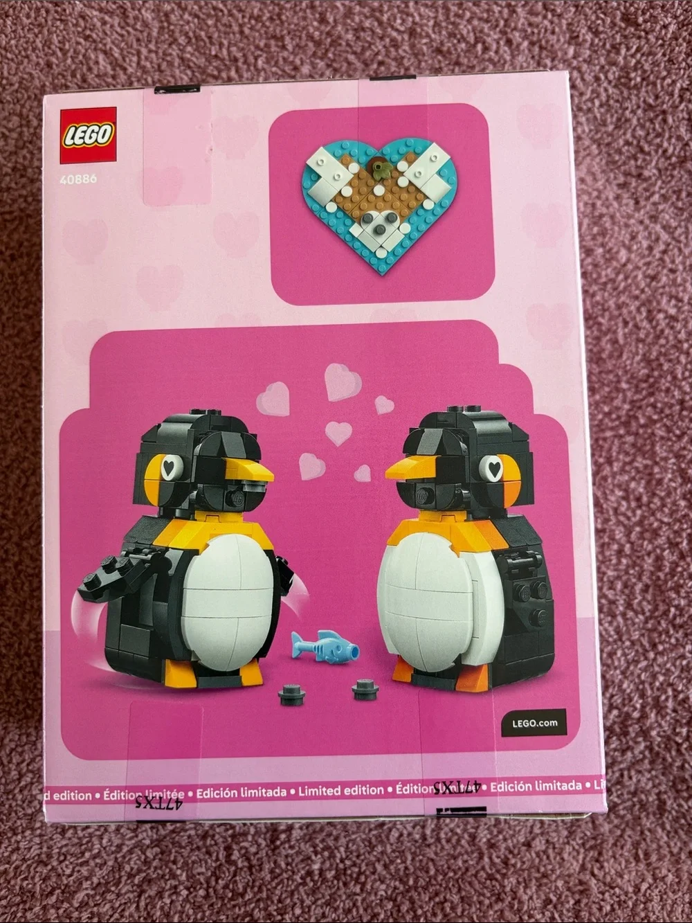 Lego Penguins in Love Build Set